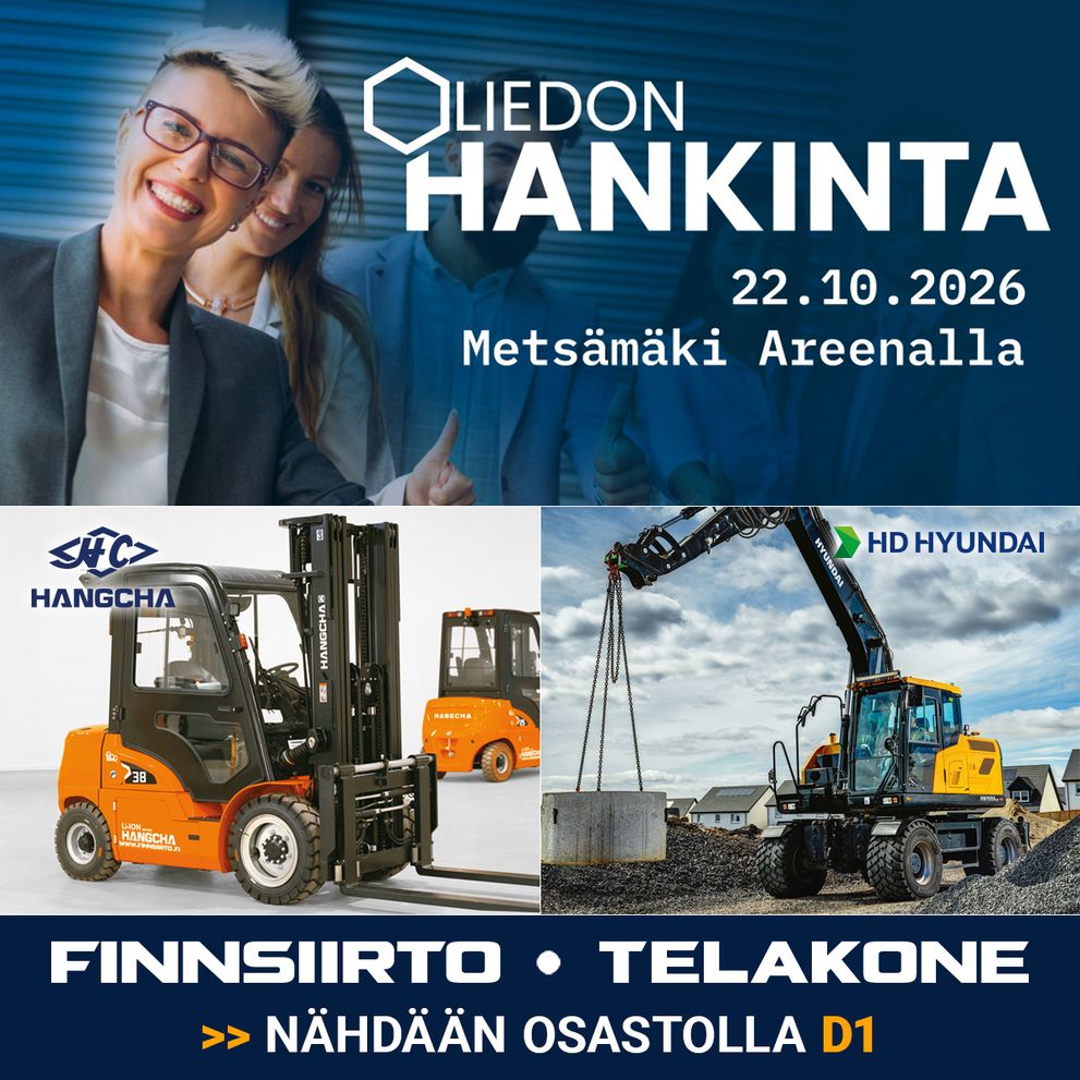 Finnsiirto ja Telakone mukana Liedon Hankinta 2026 -alihankintatapahtumassa!