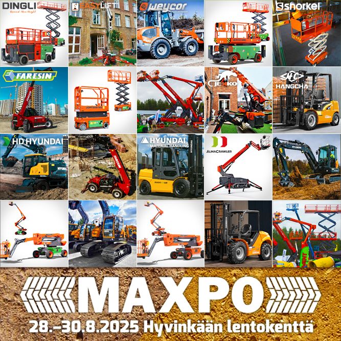 20 konetta. 10 brändiä. 1 osasto. Tervetuloa Maxpoon!