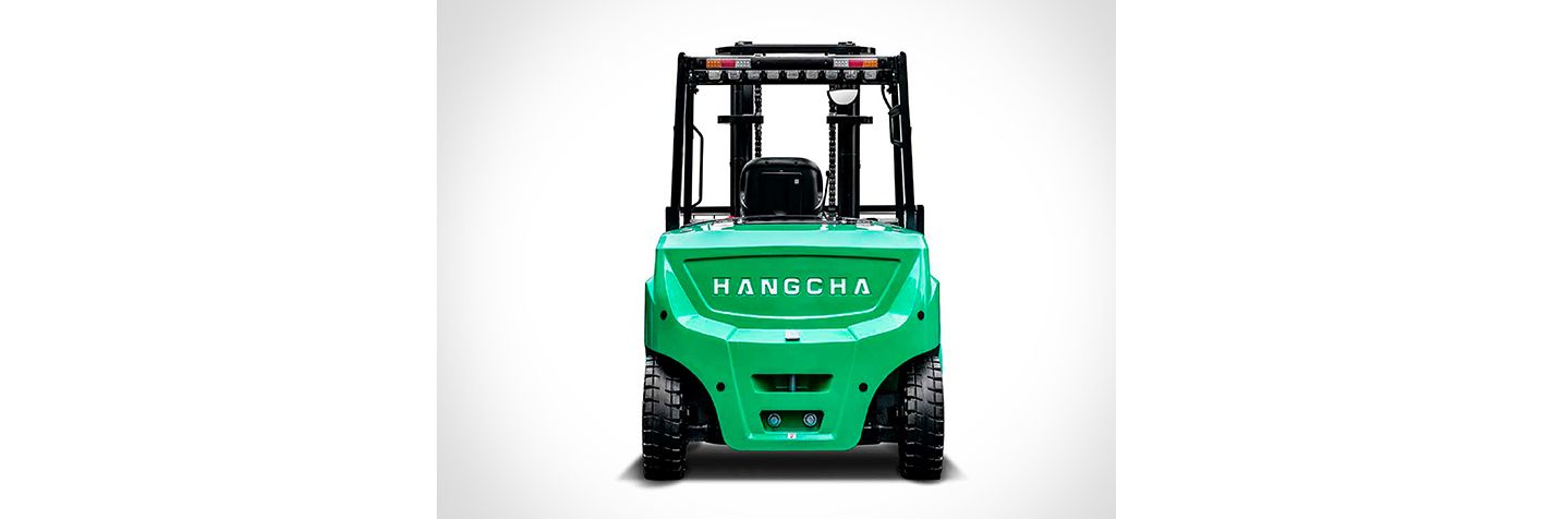 Hangcha XC -vastapainotrukki takaprofiili