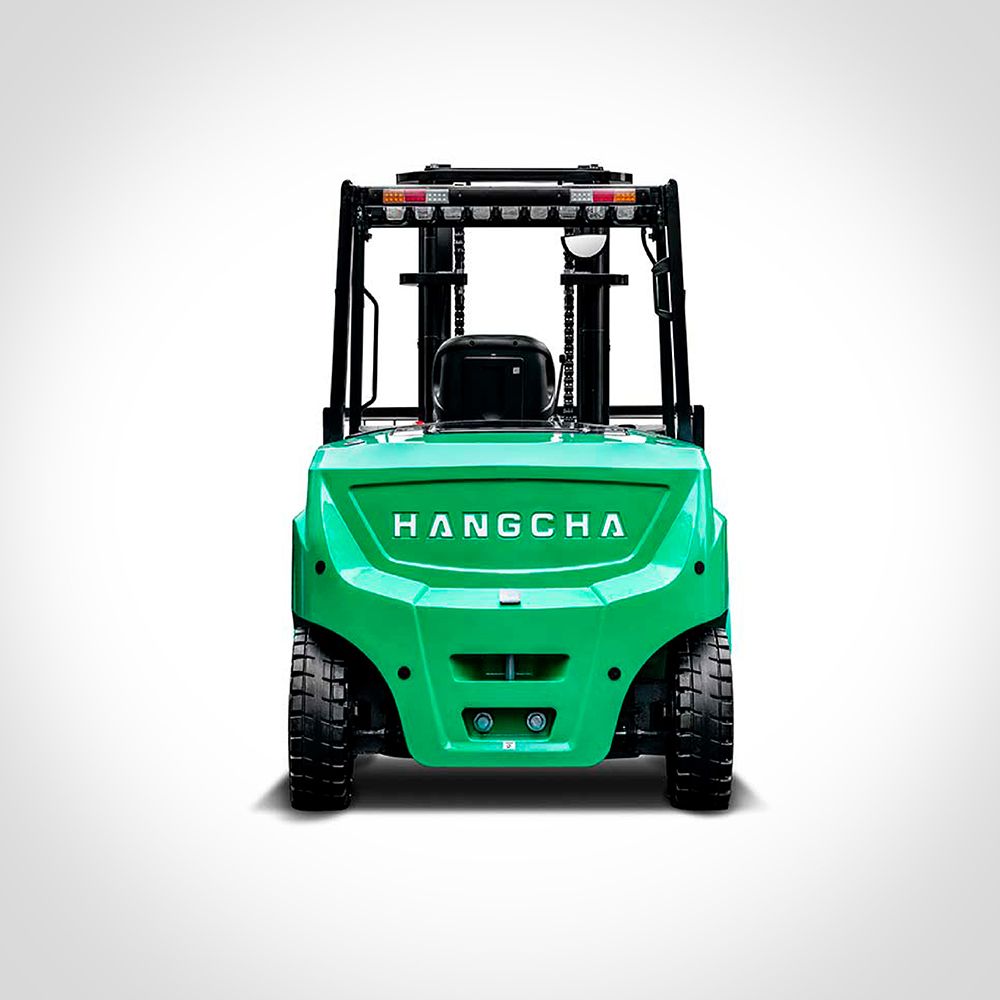 Hangcha XC -vastapainotrukki takaprofiili